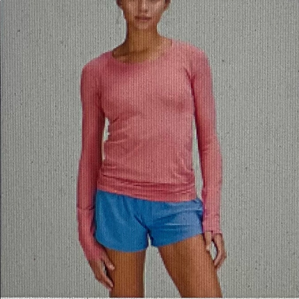NWT Lululemon Swiftly Tech Long Sleeve 2.0 - color Pink Blossom (sold-out)